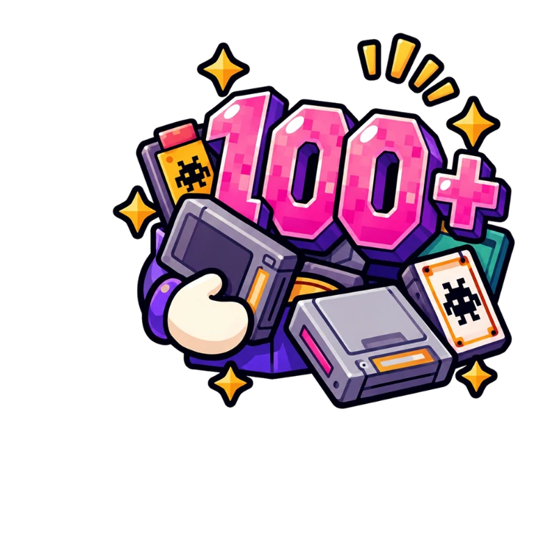 100+ games
